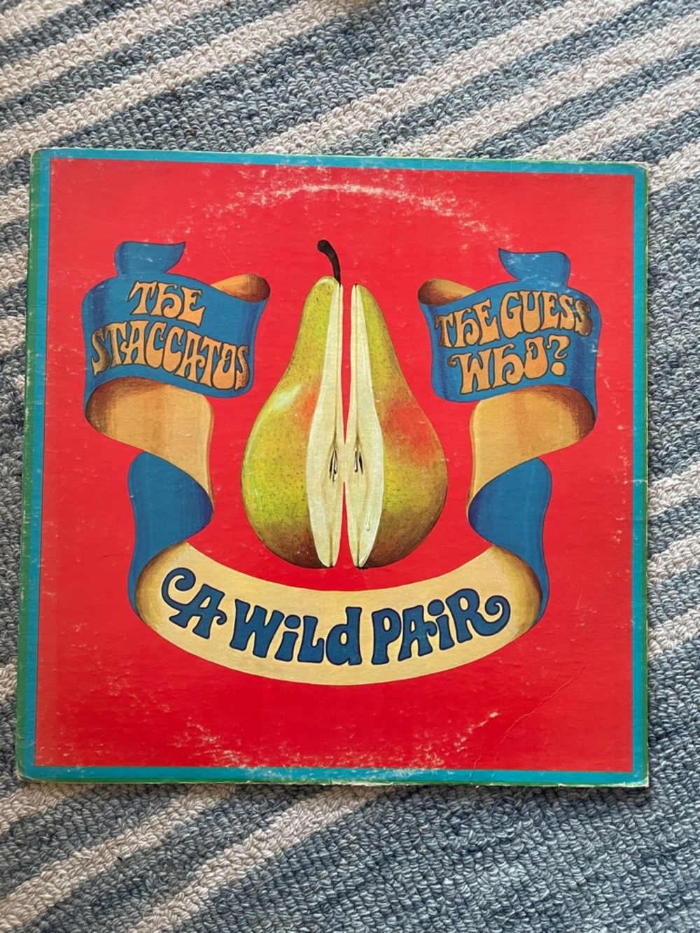 3/$50 'A Wild Pair' Vintage Album Staccatos & The Guess Who